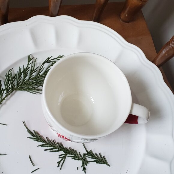 Jolly Red and White Starbucks Christmas Mug - Picture 6 of 7